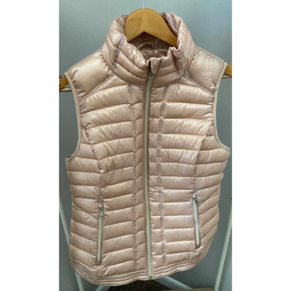 Calvin Klein Blush Pink Puffer Vest